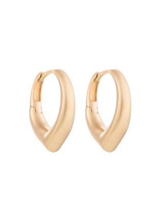 首图 - 点击放大 - NADA GHAZAL - The Arch 18K Gold Hoop Earrings