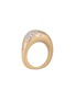 首图 - 点击放大 - NADA GHAZAL - My Muse Urban Winter Gold Diamond Thick Ring — Size EU56