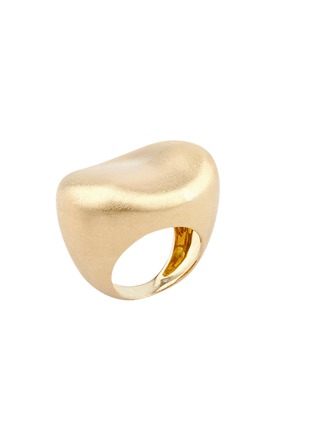 首图 - 点击放大 - NADA GHAZAL - Malak Gold Oval Ring — Size EU54