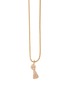 首图 - 点击放大 - NADA GHAZAL - Unlock Power 18K Gold Diamond Mini Necklace