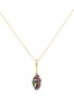 首图 - 点击放大 - NADA GHAZAL - Baby Malak 18K Gold Sapphire Drop Necklace