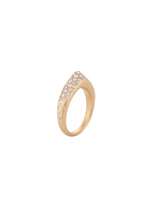 首图 - 点击放大 - NADA GHAZAL - The Arch Power 18K Gold Diamond Small Ring — EU 47