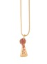 首图 - 点击放大 - NADA GHAZAL - Unlock Self Love 18K Gold Sapphire Small Necklace