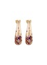 首图 - 点击放大 - NADA GHAZAL - My Muse Urban Summer Nights Gold Sapphire Thick Earrings