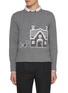 首图 - 点击放大 - THOM BROWNE - Holiday Hector House Virgin Wool Sweater