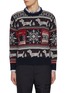 首图 - 点击放大 - THOM BROWNE - Donegal Holiday Hector Wool Mohair Sweater