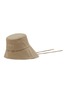 首图 - 点击放大 - EUGENIA KIM - Ally Asymmetric Linen Bucket Hat
