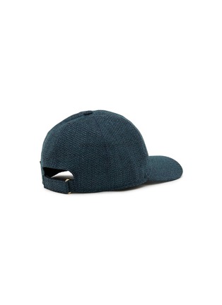 模特儿示范图 - 点击放大 - BORSALINO - Logo Tweed Baseball Cap