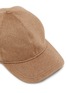 细节 - 点击放大 - BORSALINO - Logo Cashmere Baseball Cap