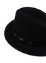 细节 - 点击放大 - BORSALINO - Logo Trim Packable Felt Pocket Hat