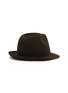 模特儿示范图 - 点击放大 - BORSALINO - Cannete Marengo Felt Hat