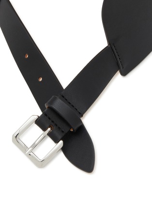 细节 - 点击放大 - DÉHANCHE - Undone Corset Buckle Leather Belt