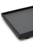 细节 –点击放大 - GIOBAGNARA - Jeremy Leather Insert Wenge Wood Tray — Graphite