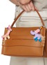 正面 -点击放大 - BUNNY SHAPIRO - Animalito Elephant Bag Charm — Light Purple