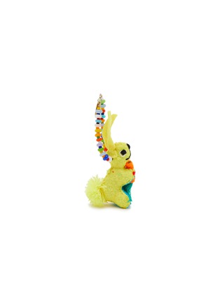 首图 - 点击放大 - BUNNY SHAPIRO - Animalito Rabbit Bag Charm — Yellow