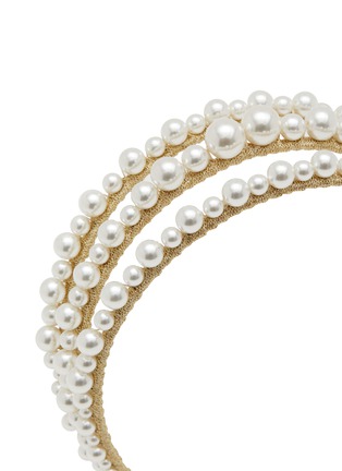 细节 - 点击放大 - JENNIFER BEHR - Fiorella Faux Pearl Headband