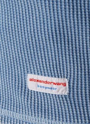  - ALEXANDERWANG - 混棉华夫格开衫