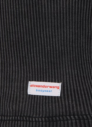  - ALEXANDERWANG - 纯棉华夫格背心