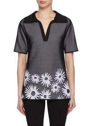 首图 - 点击放大 - PEPA POMBO - Big Love Floral Knit Top