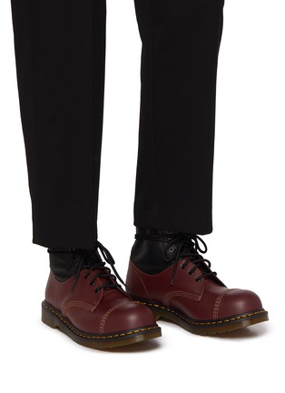 模特儿示范图 - 点击放大 - MM6 MAISON MARGIELA - x Dr Martens 1460 Steel Toe Boots