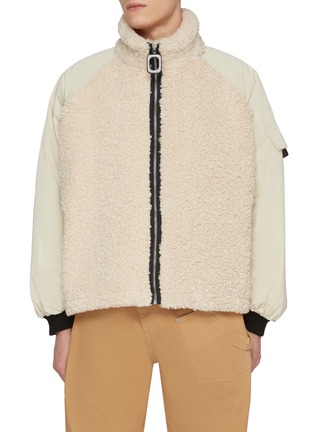 首图 - 点击放大 - JW ANDERSON - Contrast Fleece Body Padded Track Jacket