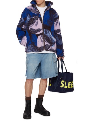 模特儿示范图 - 点击放大 - JW ANDERSON - Balloon Print Fleece Jacket