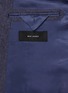  - RING JACKET - Notch Lapel Double Breasted Striped Scotch Flannel Wool Suit