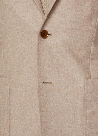  - RING JACKET - Single Breasted Cashmere Blazer