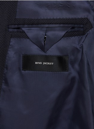  - RING JACKET - 戗驳领双排扣西服外套