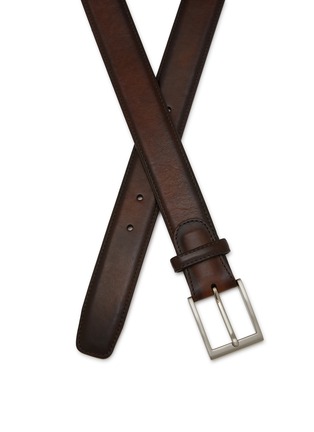 细节 - 点击放大 - MAGNANNI - Wind Medium Leather Belt