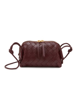 首图 - 点击放大 - BOTTEGA VENETA - Concert Intrecciato Leather Pouch Bag