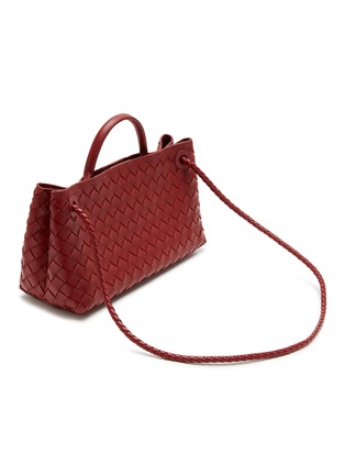 细节 - 点击放大 - BOTTEGA VENETA - ANDIAMO 15 皮革编织手提包