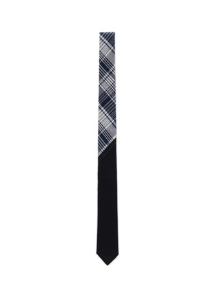 细节 - 点击放大 - THOM BROWNE - Mandras Checkered Tie