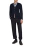 模特儿示范图 - 点击放大 - THOM BROWNE - 纽扣纯棉衬衫
