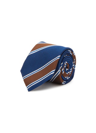 首图 - 点击放大 - STEFANOBIGI MILANO - Striped Silk Tie