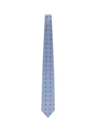 模特儿示范图 - 点击放大 - STEFANOBIGI MILANO - Floral Silk Tie