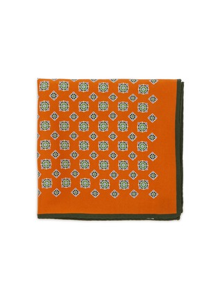 首图 - 点击放大 - STEFANOBIGI MILANO - Big Dotted Silk Pocket Square