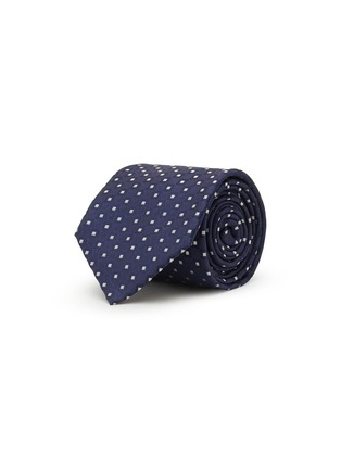 首图 - 点击放大 - STEFANOBIGI MILANO - Pin Dotted Silk Satin Tie