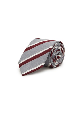 首图 - 点击放大 - STEFANOBIGI MILANO - Pin Striped Silk Linen Tie