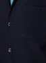  - CANALI - Camp Collar Wool Cashmere Jersey Jacket