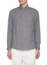 首图 - 点击放大 - CANALI - Chest Pocket Cotton Shirt