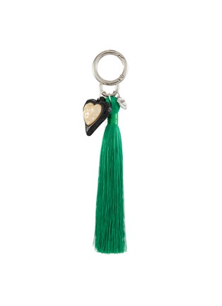 首图 - 点击放大 - JULIETTA - Signature Heart Pendant fringe Keychain