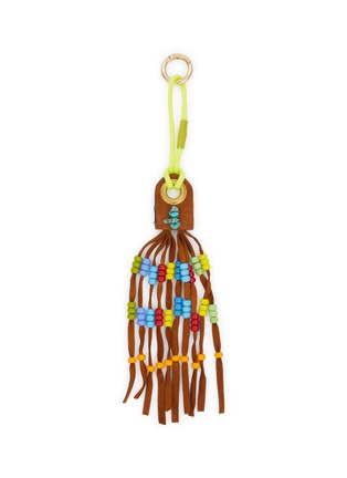 首图 - 点击放大 - IMEMOI - Tassel Jellyfish Suede Beaded Keychain