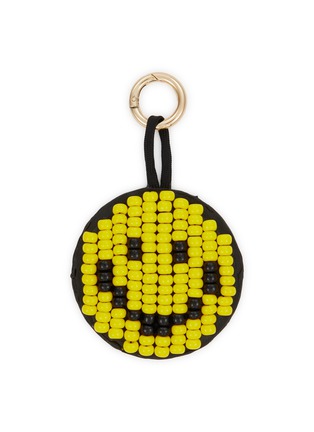 首图 - 点击放大 - IMEMOI - Smile XL Leather Beaded Keychain