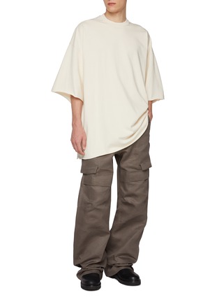 模特儿示范图 - 点击放大 - RICK OWENS - 宽松圆领 T 恤