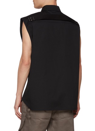 背面 - 点击放大 - RICK OWENS - Jumbo Flap Pocket Vest