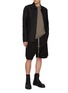 模特儿示范图 - 点击放大 - RICK OWENS - 翻领拉链夹克