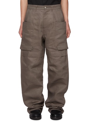 首图 - 点击放大 - RICK OWENS - Stefan Linen Cargo Pants