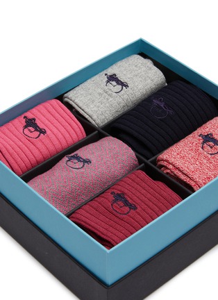 细节 - 点击放大 - LONDON SOCK COMPANY - Socks Gift Box — Set of 6