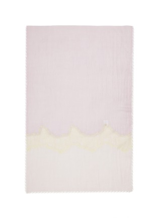 首图 - 点击放大 - LANE’S - The New H Cashmere Lace Panel Shawl